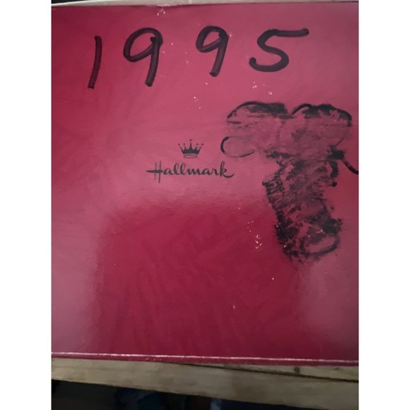 Vintage Hallmark Keepsake Ornament Glass Grandparents 1995 - Picture 7 of 7